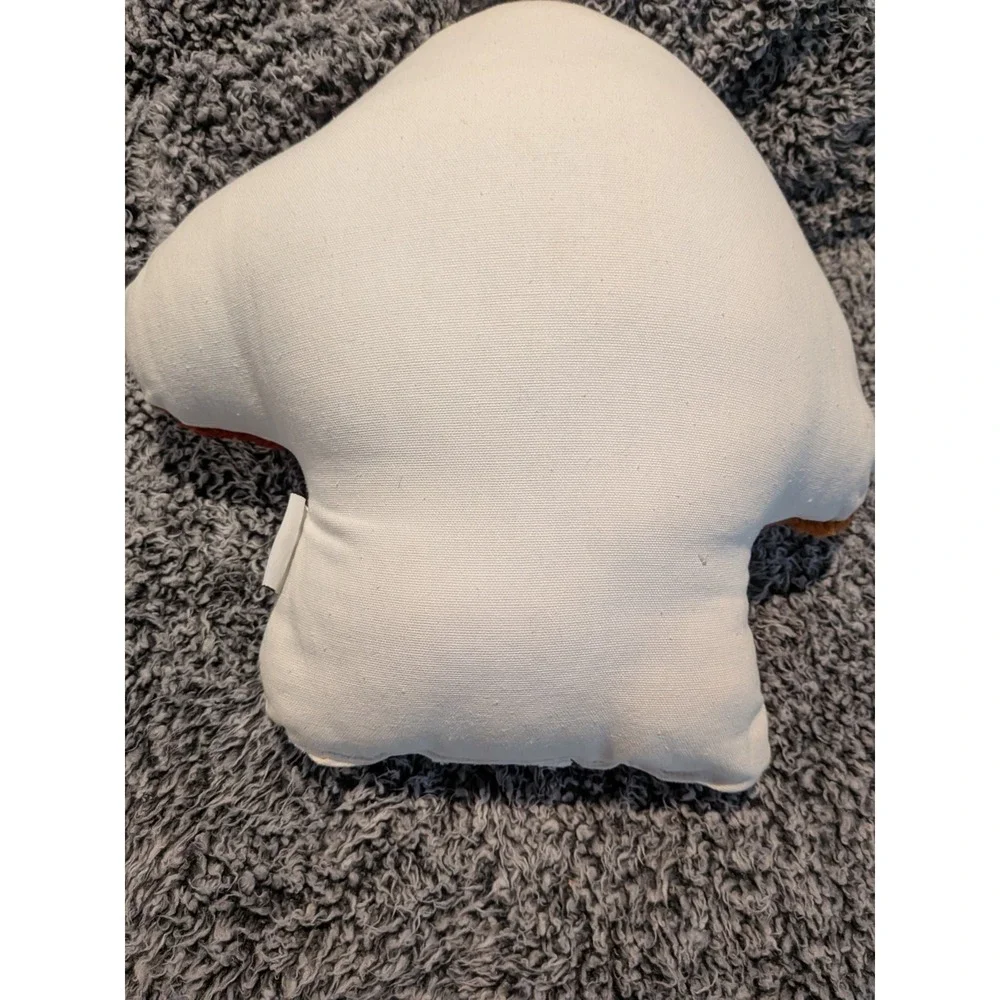 Storehouse Seasonal Accent Mushroom Throw Pillow Whimsical 15x14x8 Cottagecore